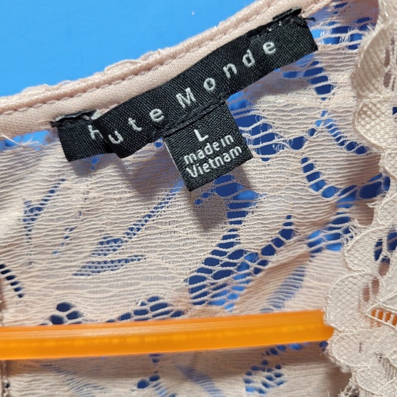 Dress Short Long Sleeve By Haute Monde Size - Picture 13 of 13